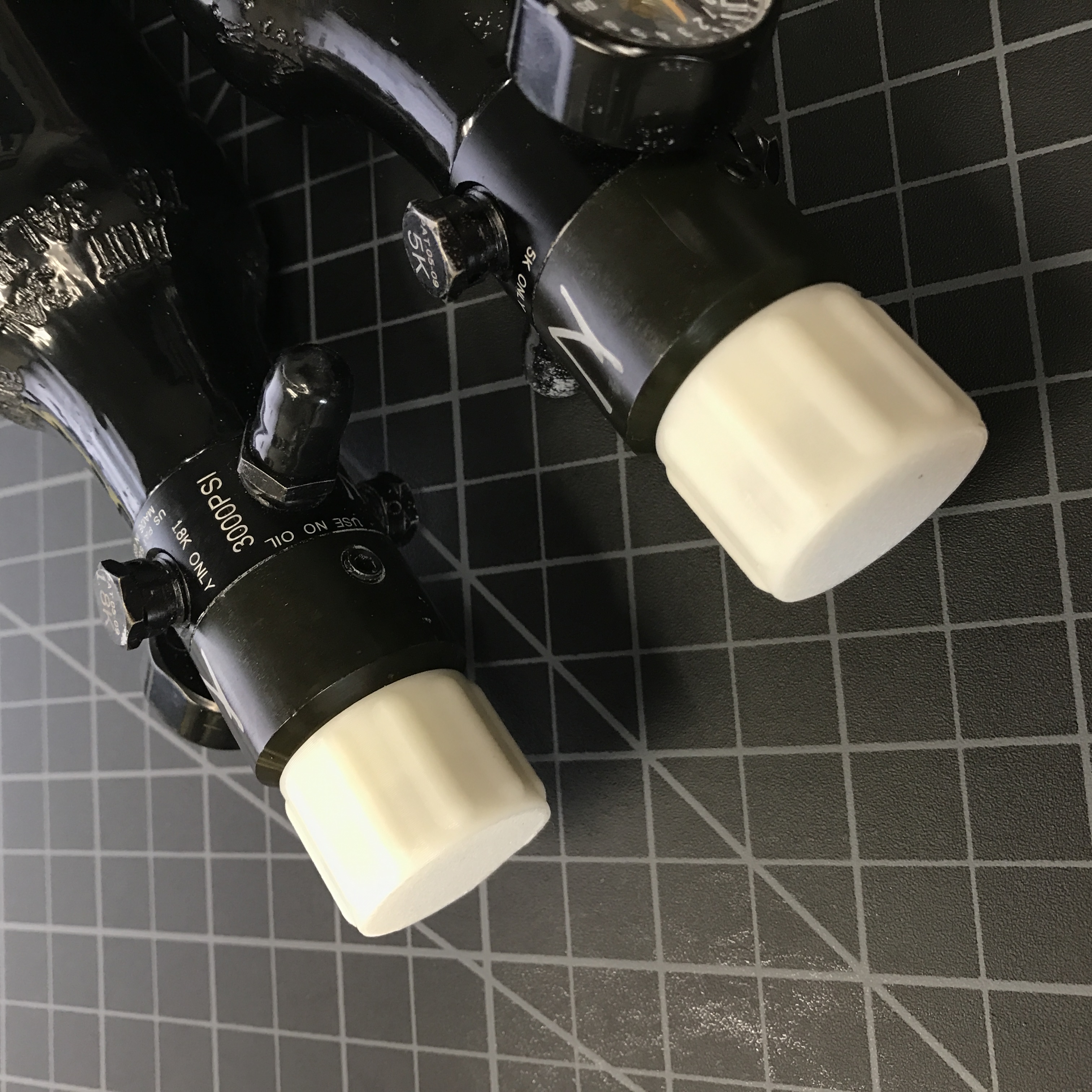 HPA / CO2 Tank Caps (5/8 - 18 UNF threads)