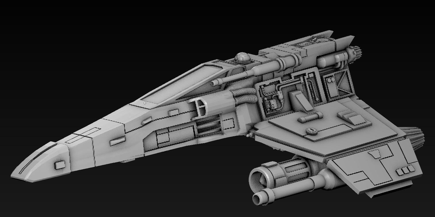 SW The miniature game E-Wing
