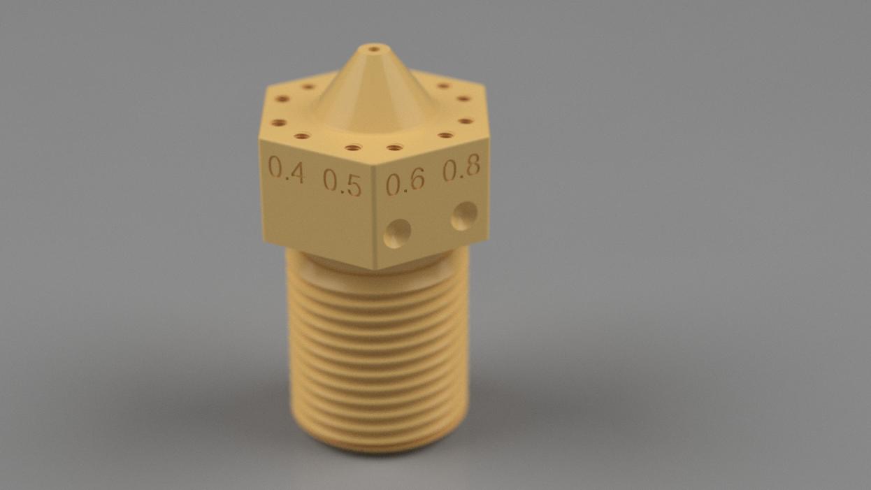 E3D nozzle organizer