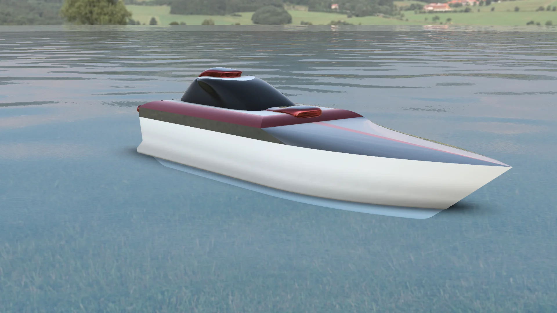 RC SPEED BOAT XEON FLASH V1