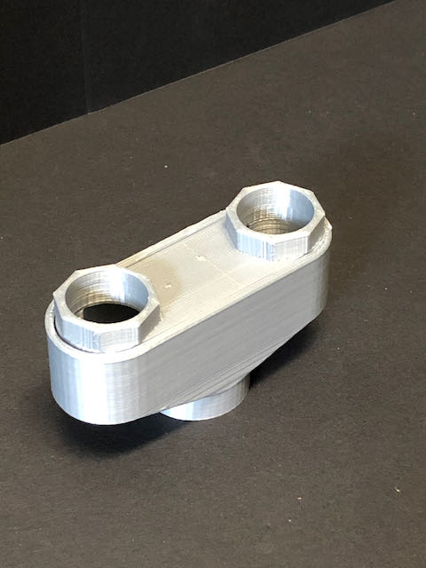 Marble Run Compatible 50 mm 2 path to 1 merge