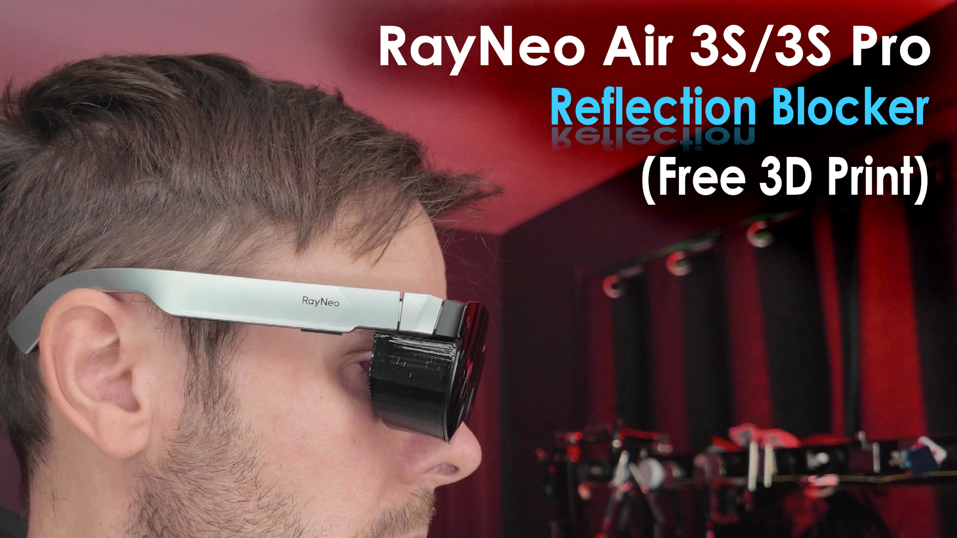 RayNeo Air 3S and 3S Pro Reflection Blocker