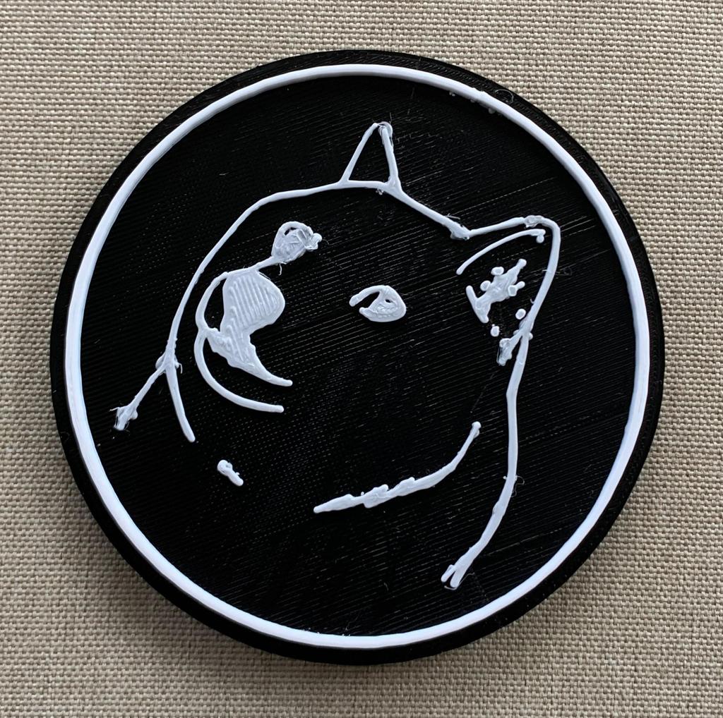 Doge Drink Coaster