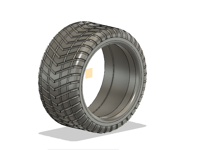 Slot Car Tyre (Scalextric)
