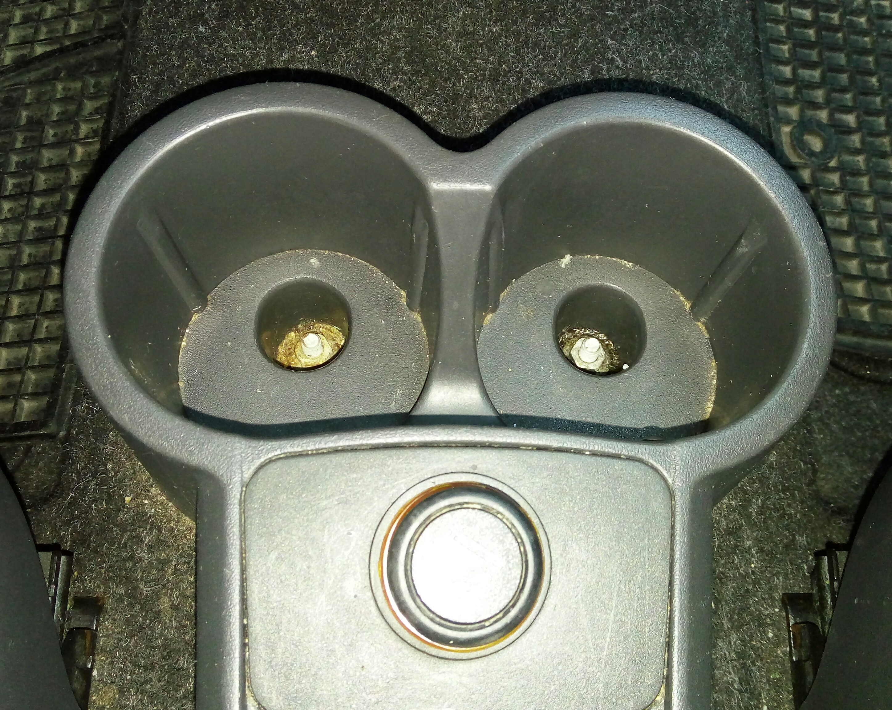 Pad for fiat panda cup holder