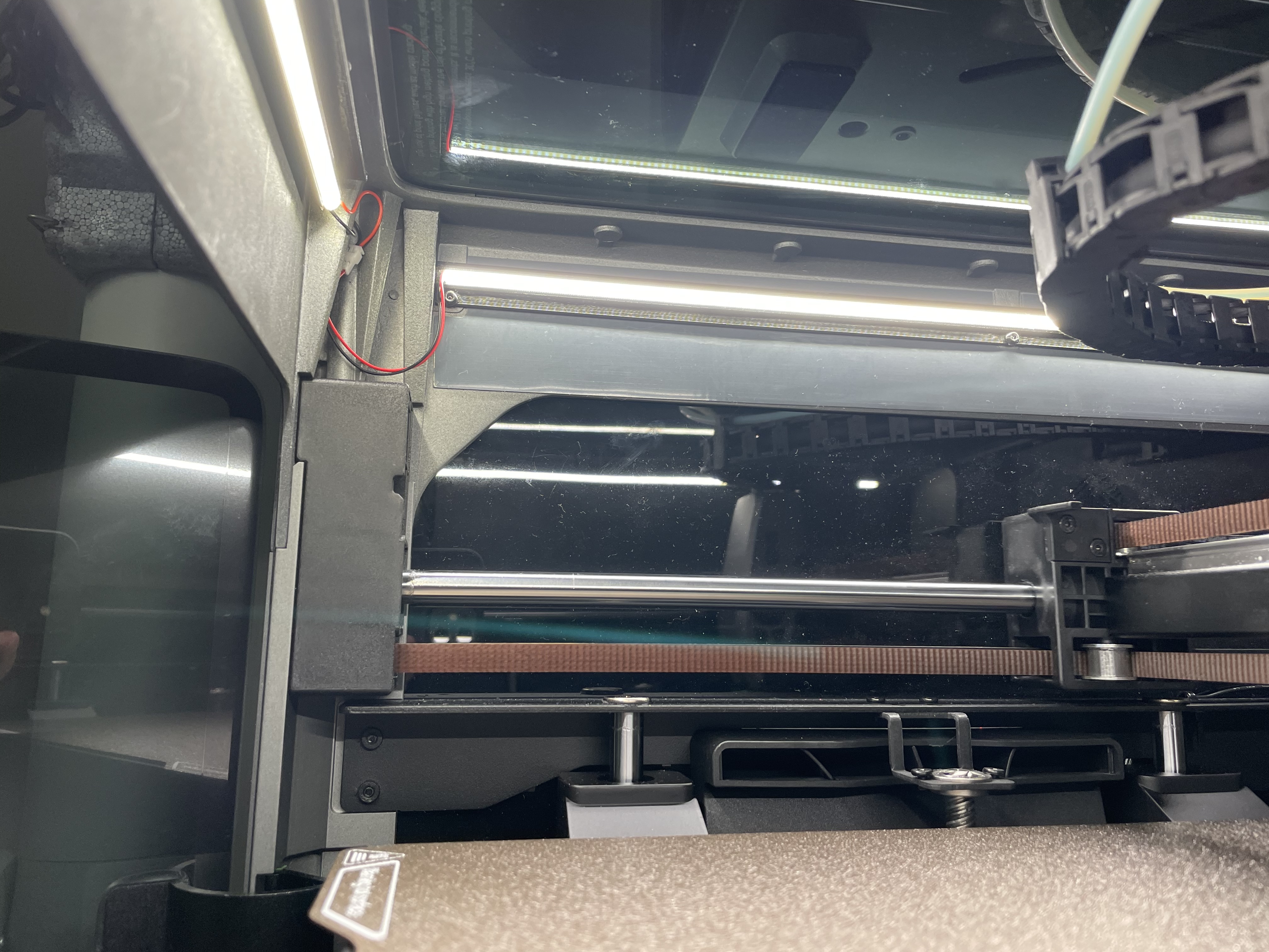 Creality K2 Pro light Licht modification Umbau