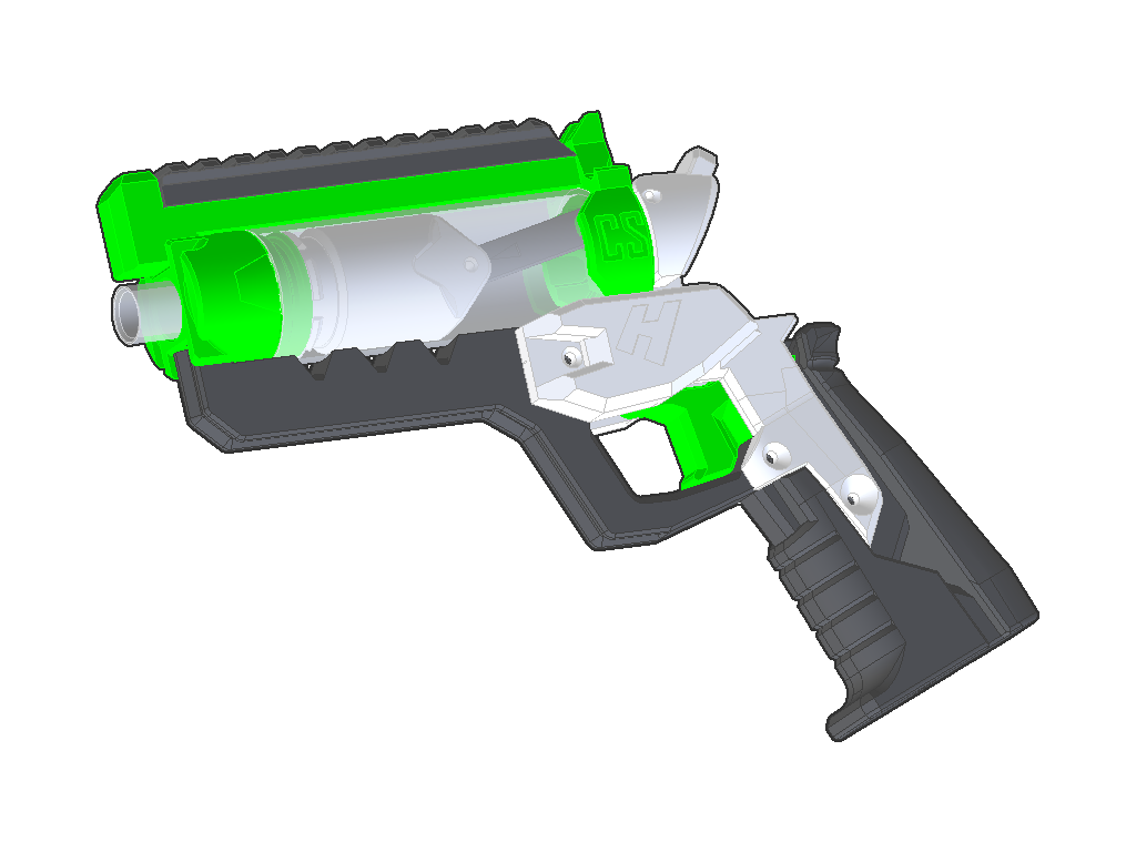 HYPR - Nerf Elastic Hammer-Prime Pistol