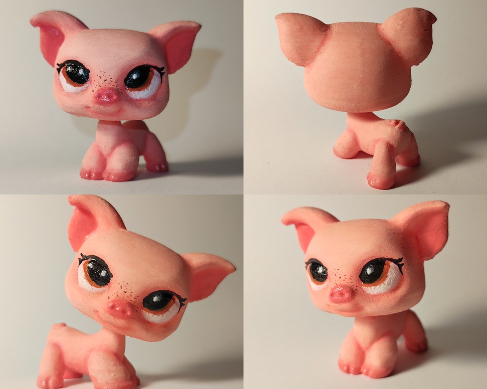 LPS Pig - Standing body + modified head