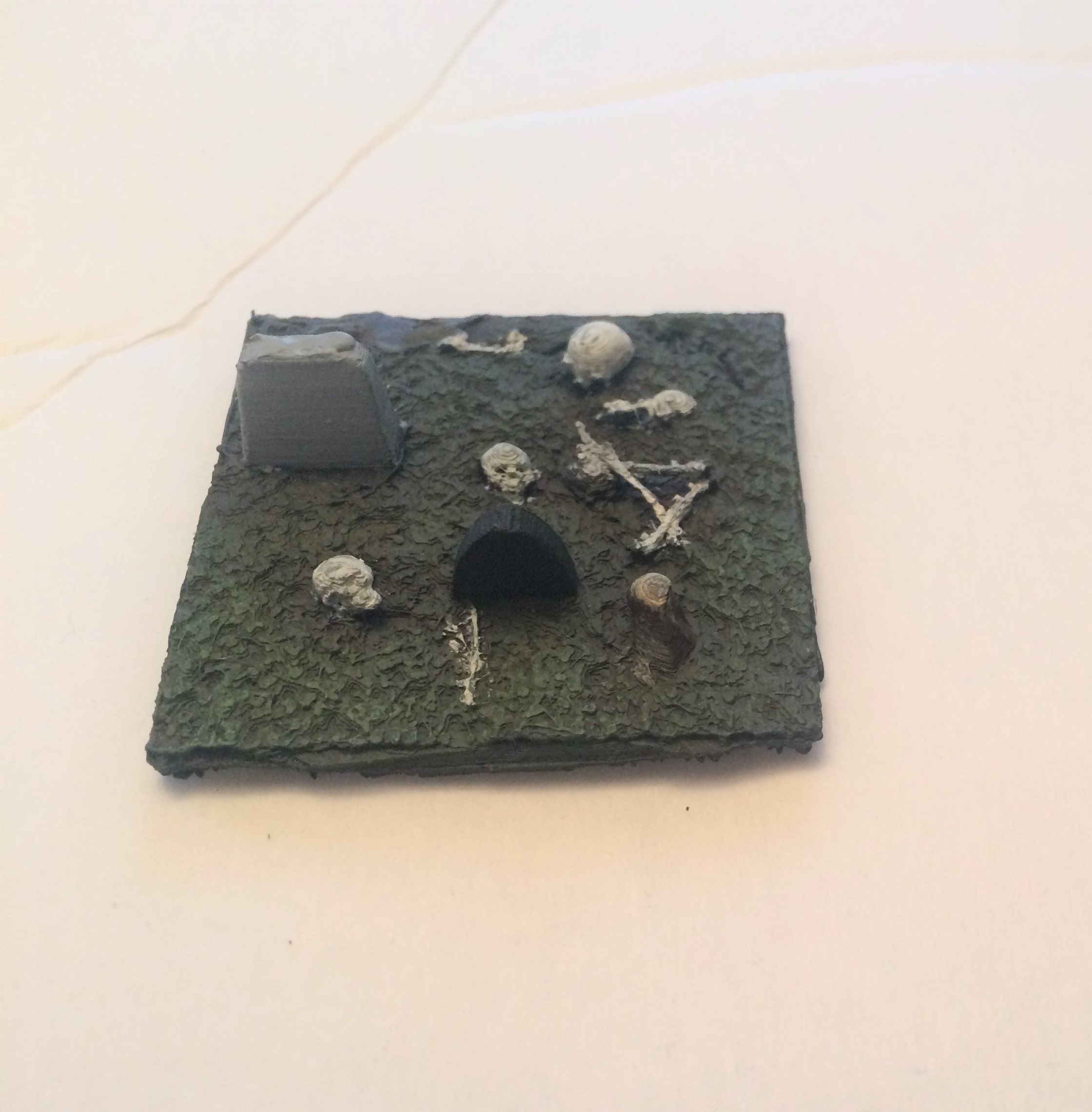 Decrepit Cemetery Miniature