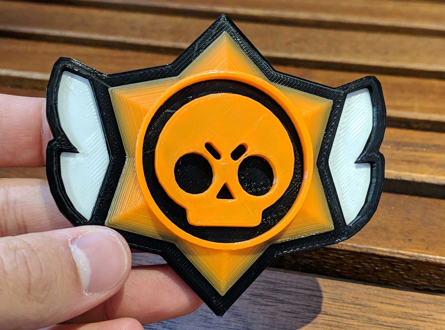 Brawl Stars Logo Badge