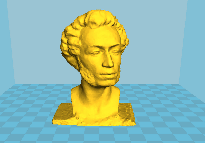 bust of Pushkin