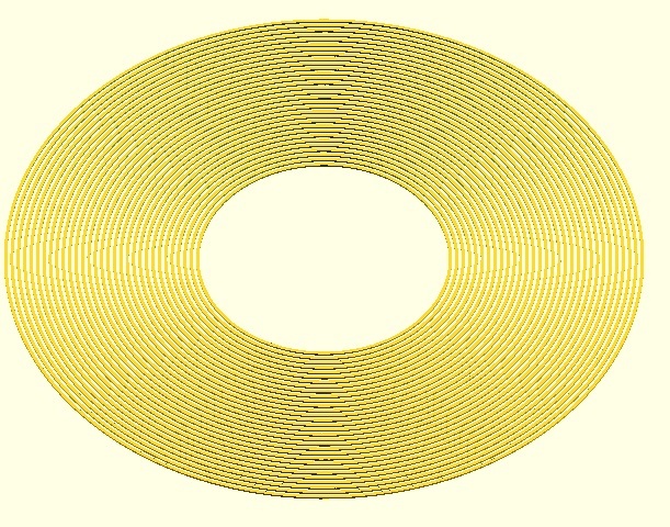circle test for level of delta/ prusa print bed. use filament or marker. only 1 z level high
