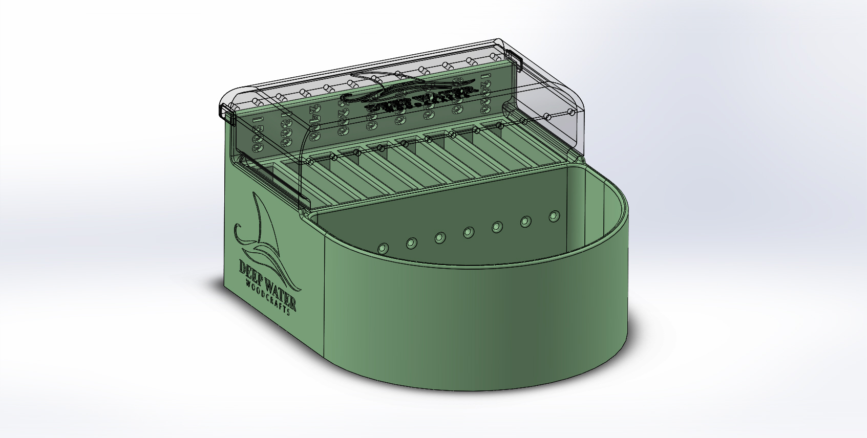Micro Mesh wet sanding station (V3) now with a top