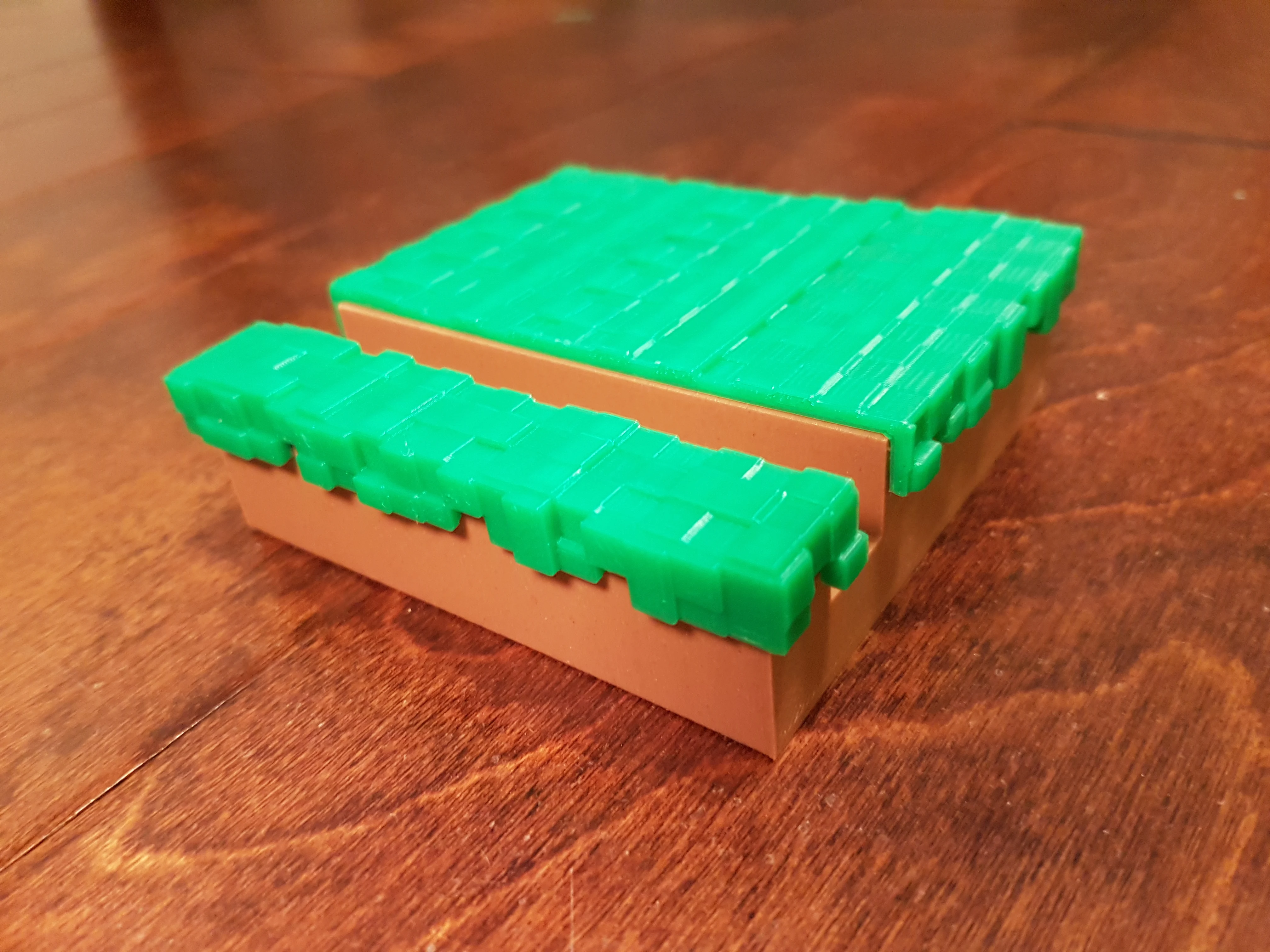 Grass Block Phone & Tablet Stand [ Minecraft ]