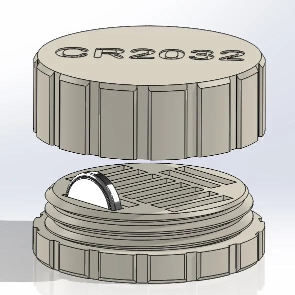 CR2032 Screw-Together Battery Holder