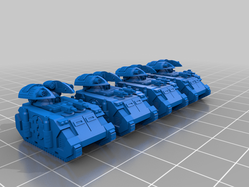 buncha tanks for lil space boys