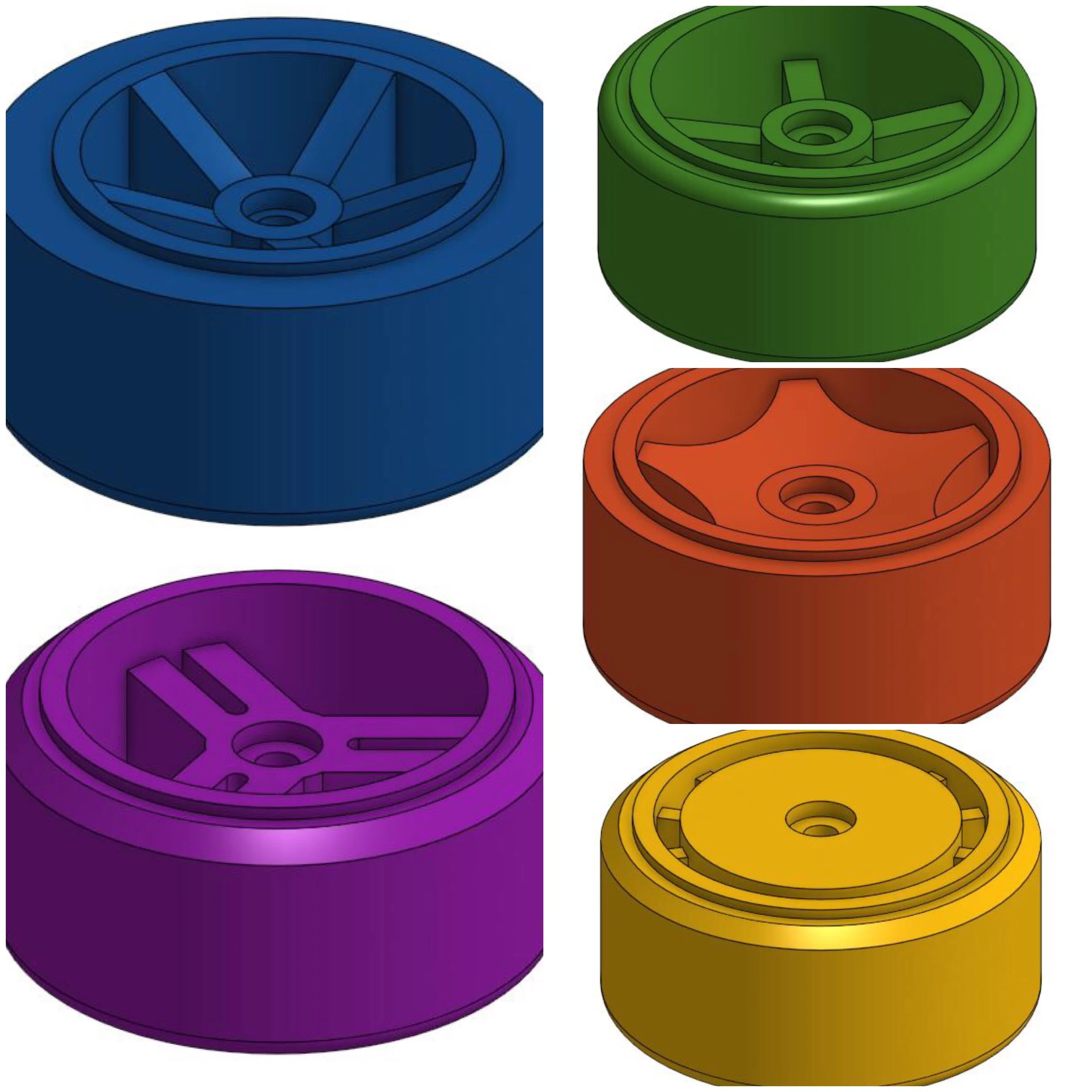 Wheels for 1:64 Hotwheels and Diecast - Large