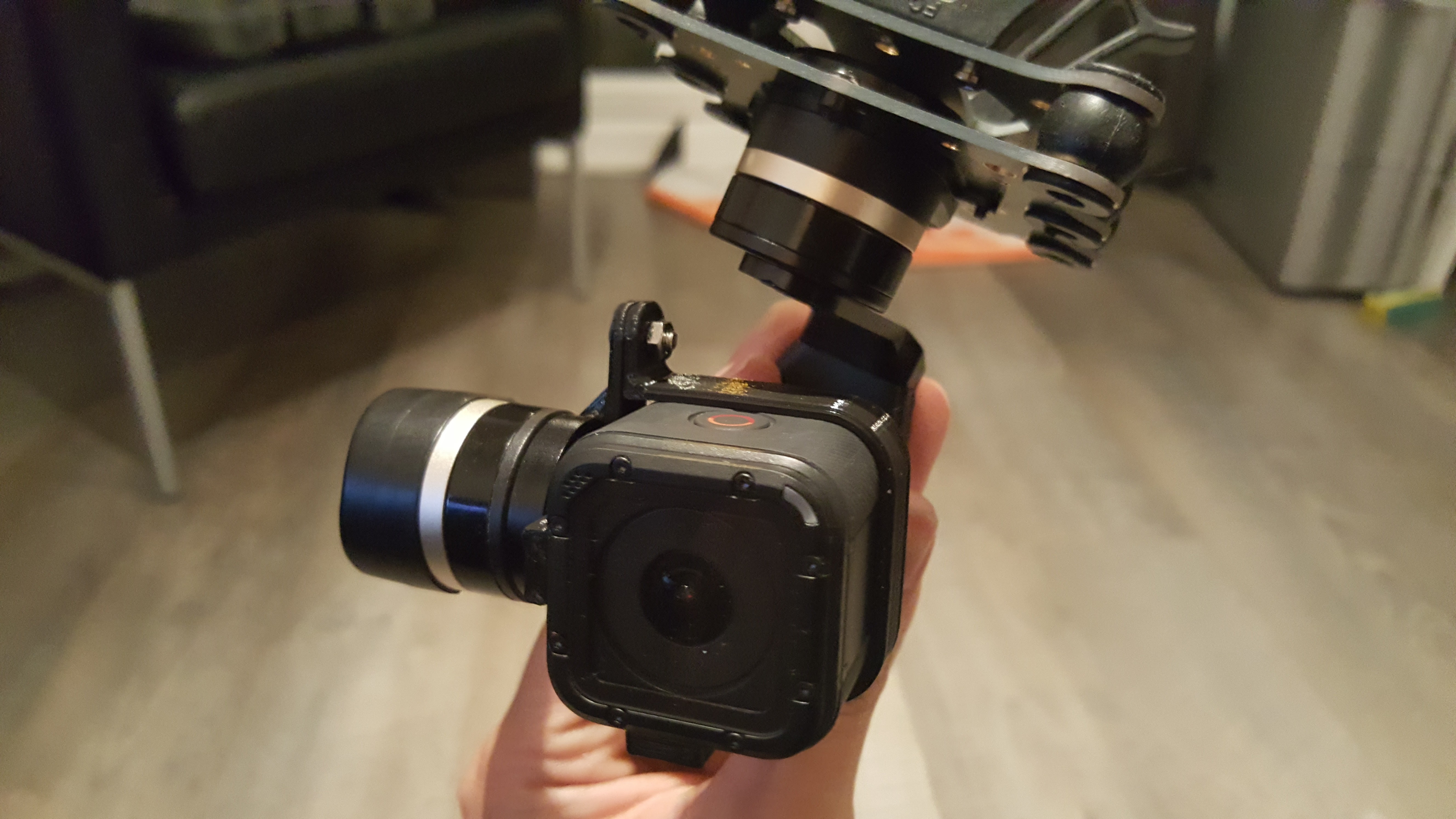 Feiyu Tech Mini 3D Gimbal Go Pro Session Adaptor