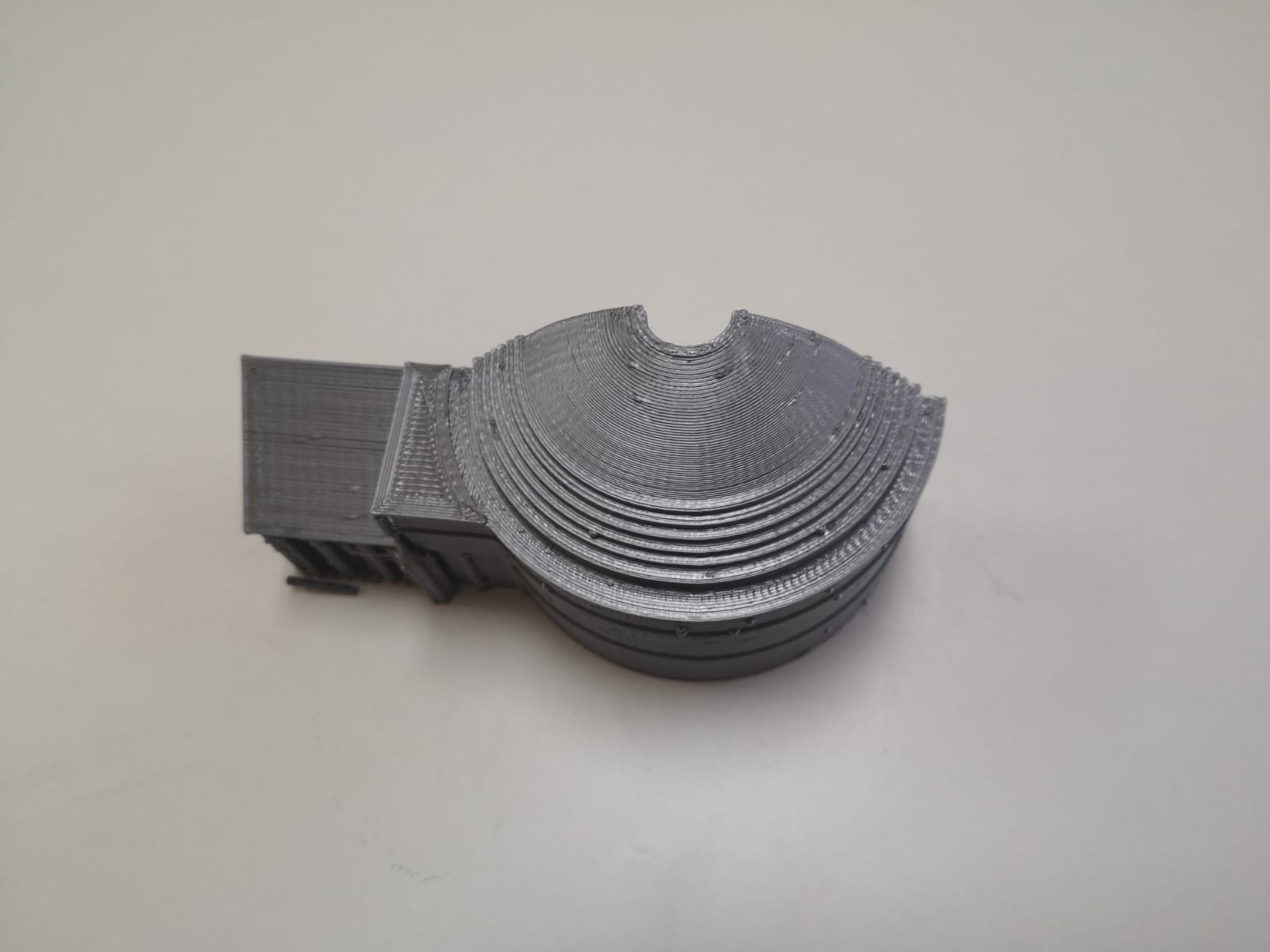impresion en 3D del panteon de Roma
