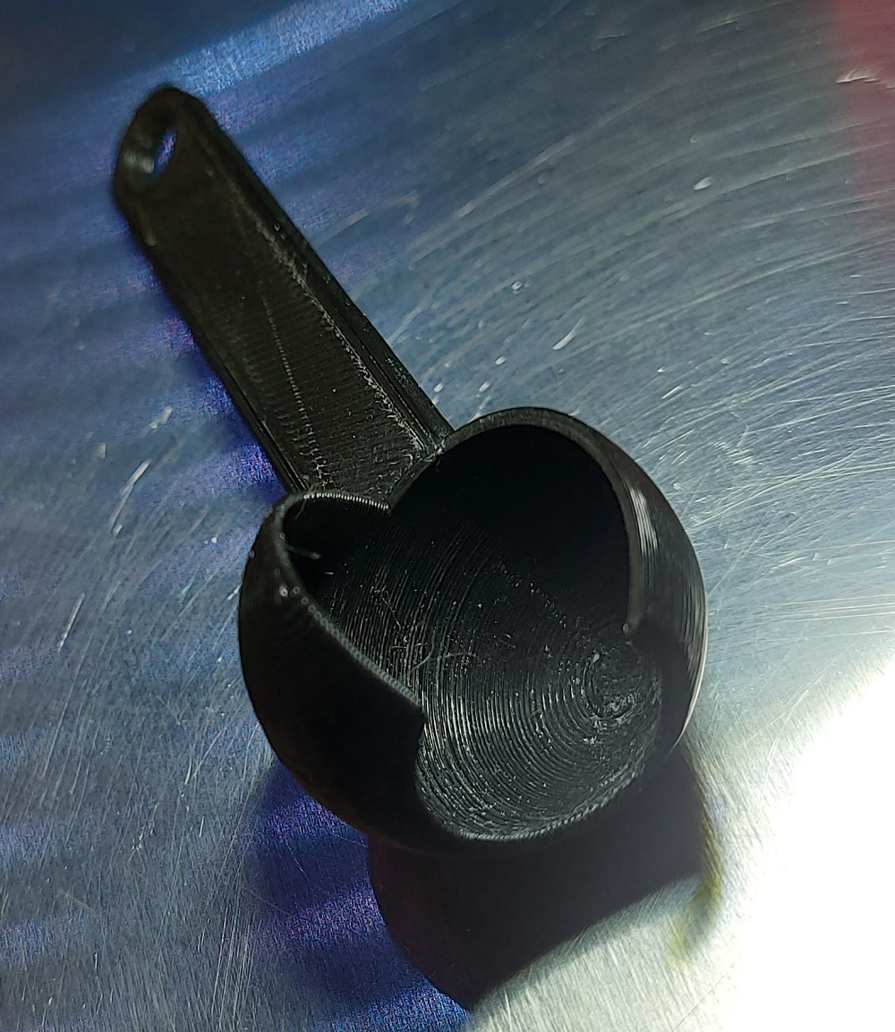 Spoon for spices and powder (funnel)