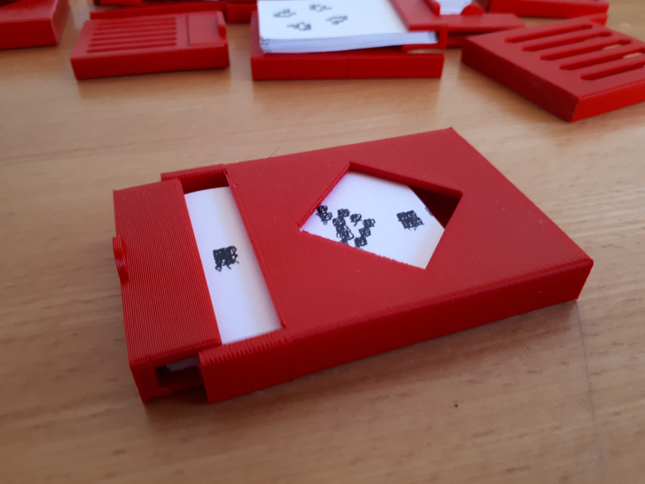 Simple flipbook drawer with case