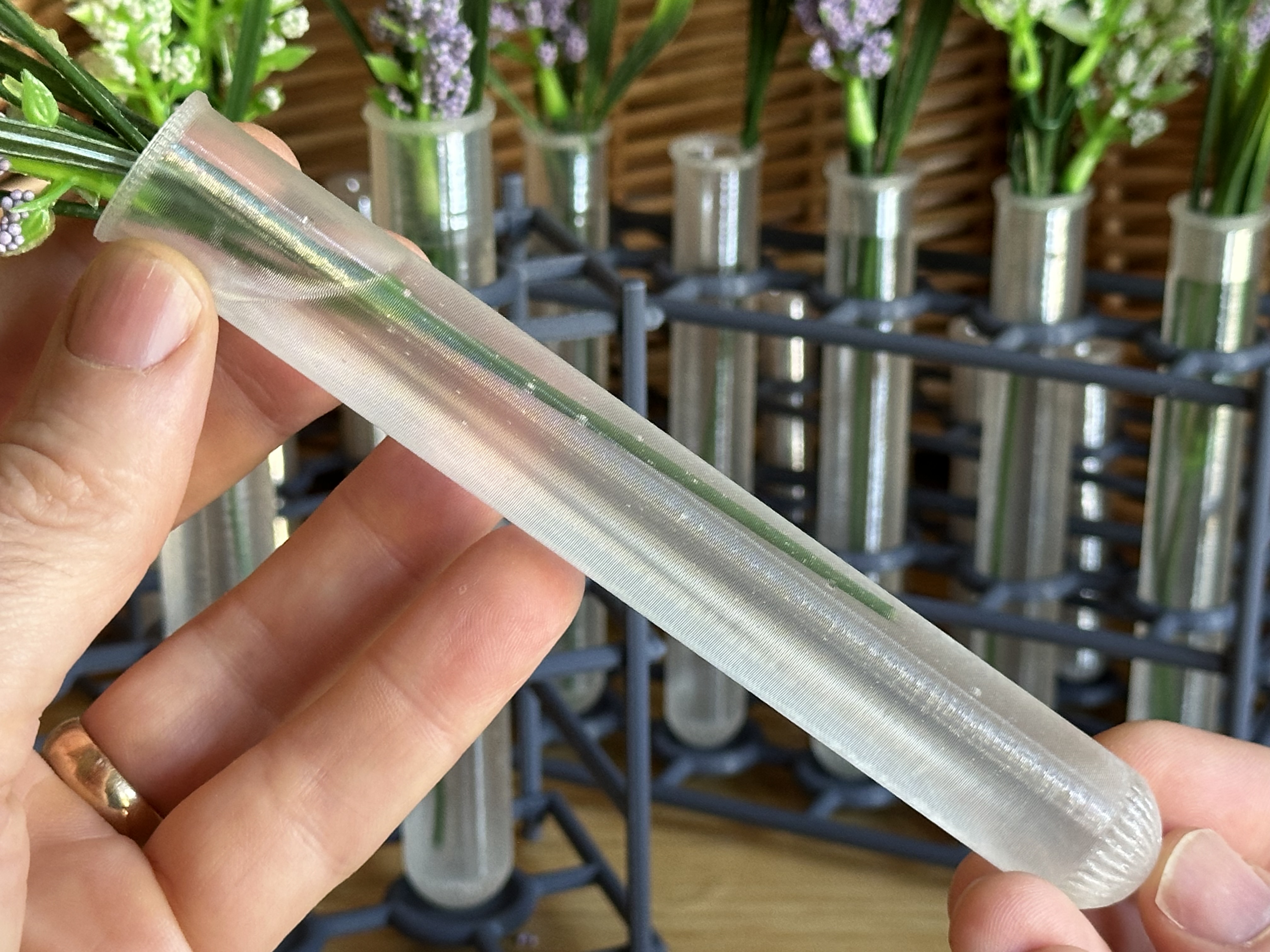 Spiralized Test Tubes