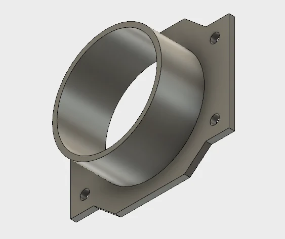 Nissan 300zx to filter cone adaptor for Mass Air Flow Sensor