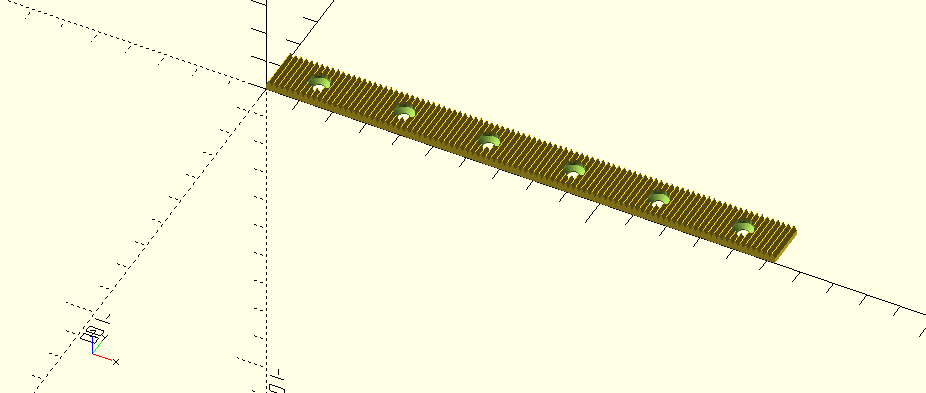 Incramental Indexing Rack - Customizable