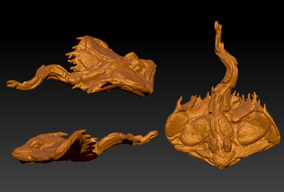 Abyssal Demon Ray - Born from the Elemental Chaos