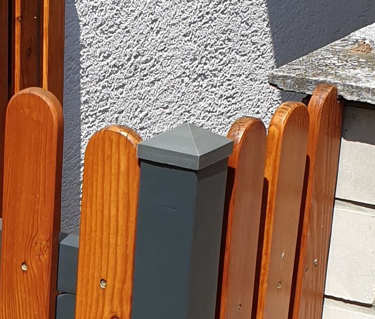Abdeckung für Zaunpfosten 67x67mm - Cover for fence post 67x67mm