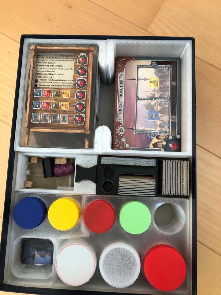 Istanbul game orgenizer for 20x20 printer