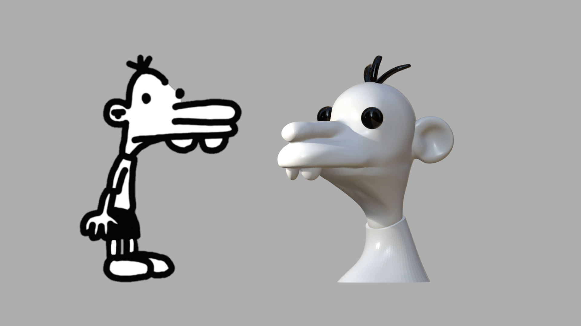 Diary of a Wimpy Kid Manny Heffley Bust