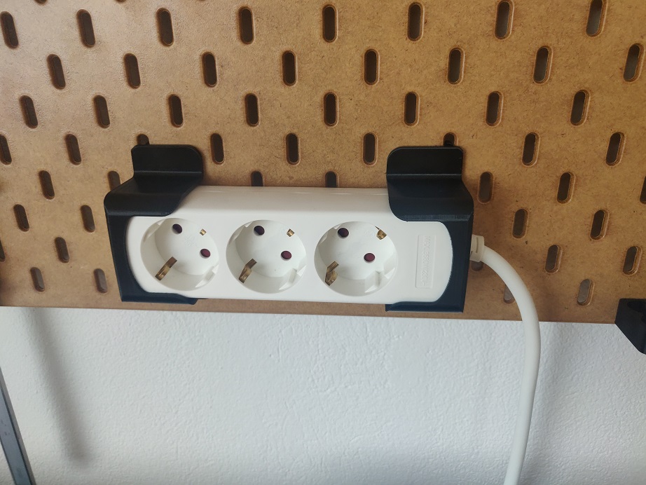 Ikea SKÅDIS Koppla power strip mount