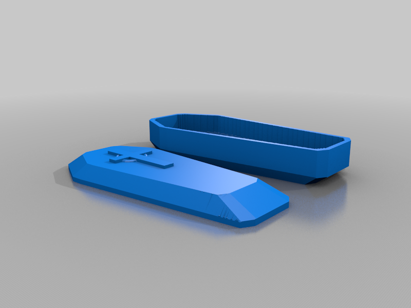 coffin - custom request /  (spezialanfertigung - sarg) - dont worry - be happy!!!