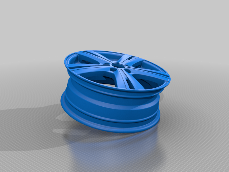 Light alloy wheel