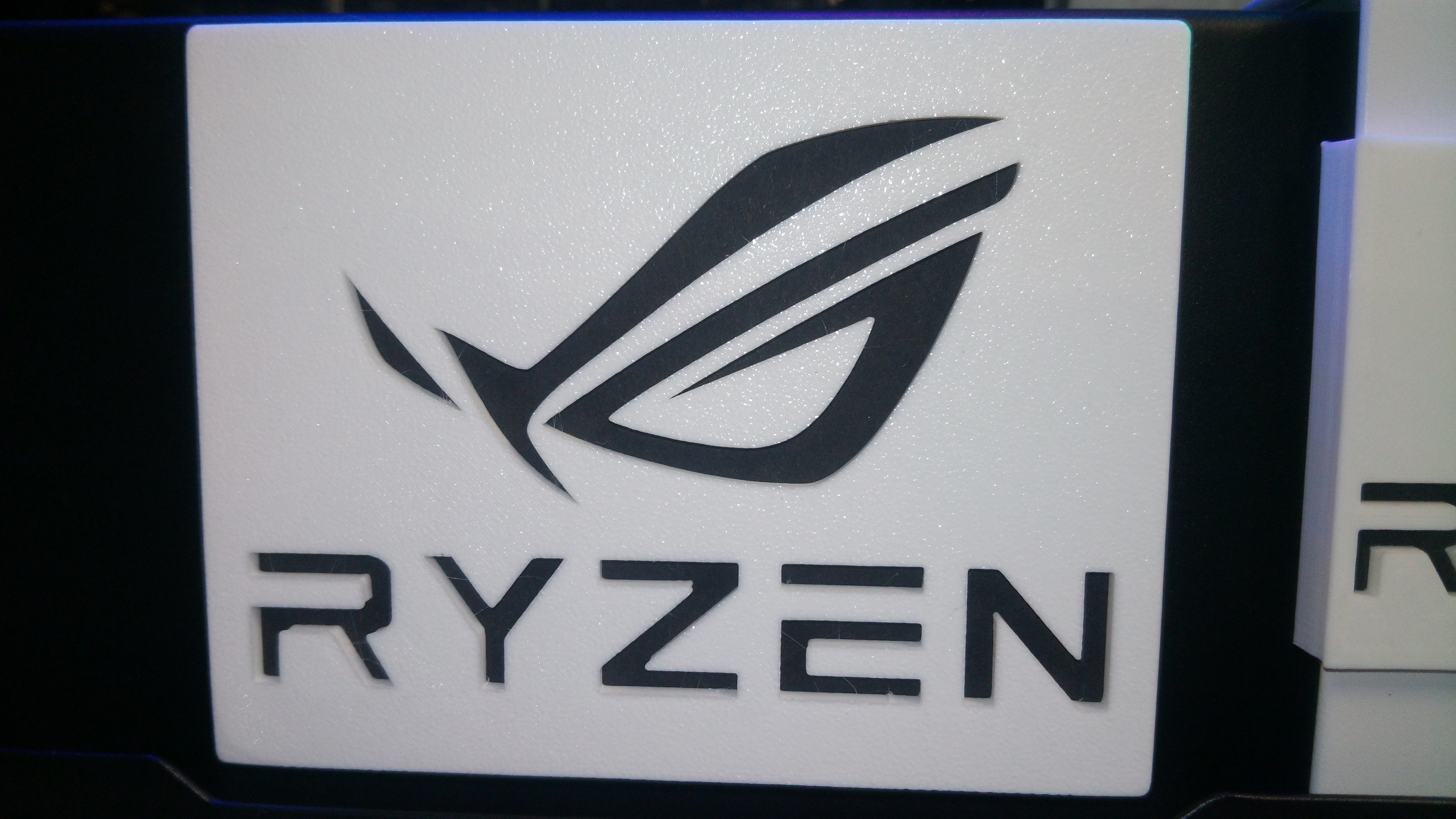 NZXT SSD Bracket with ROG RYZEN Logo