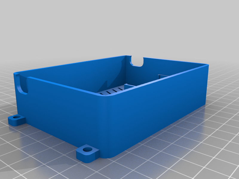 Case with cover for a Shelly 1 and a Shelly EM together