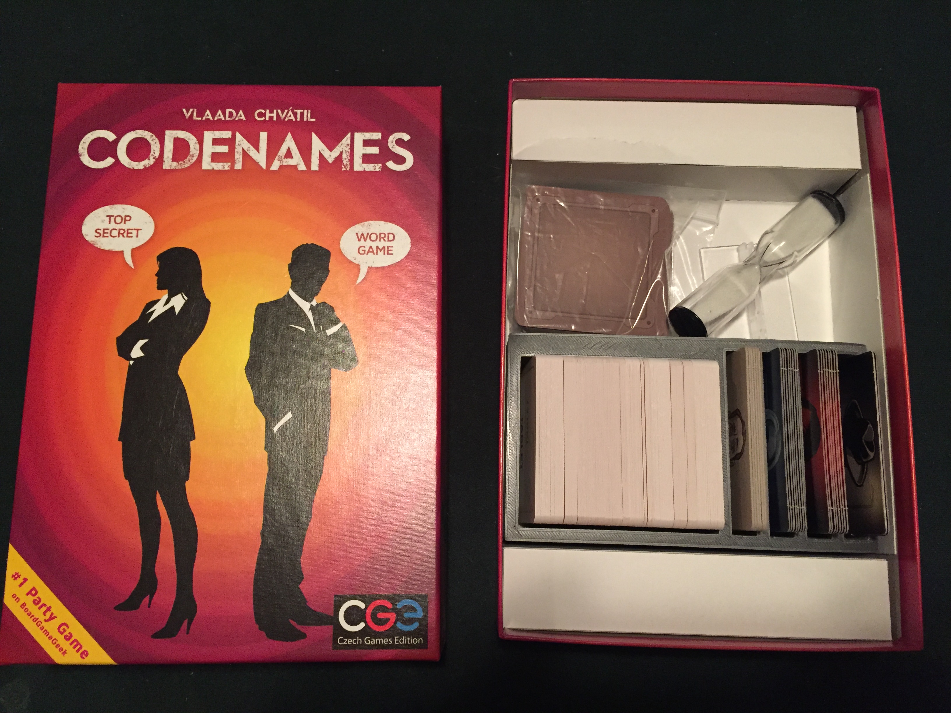 Codenames Card Game Organizer