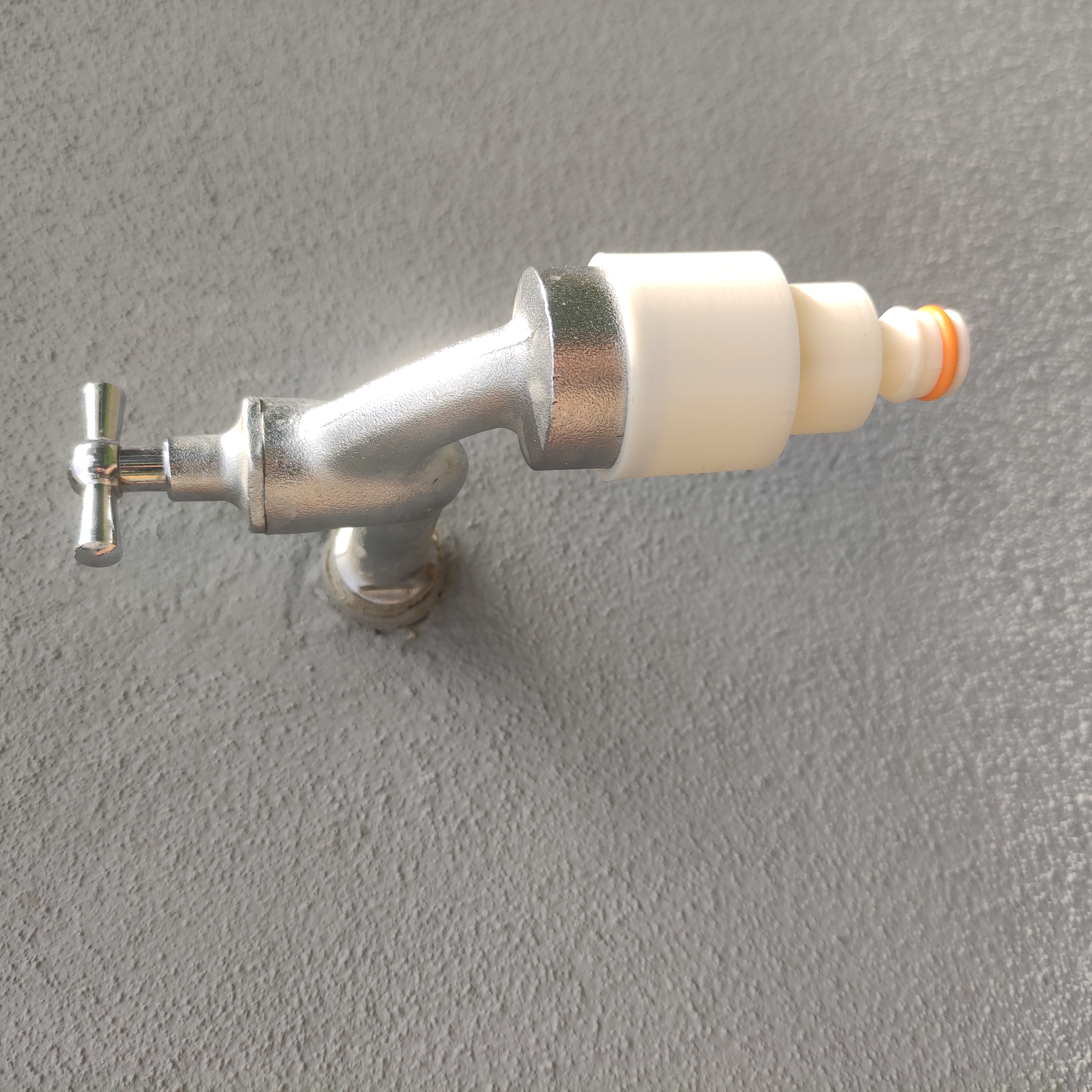 Slip-On Garden Hose Connector for 32.5 mm Faucet