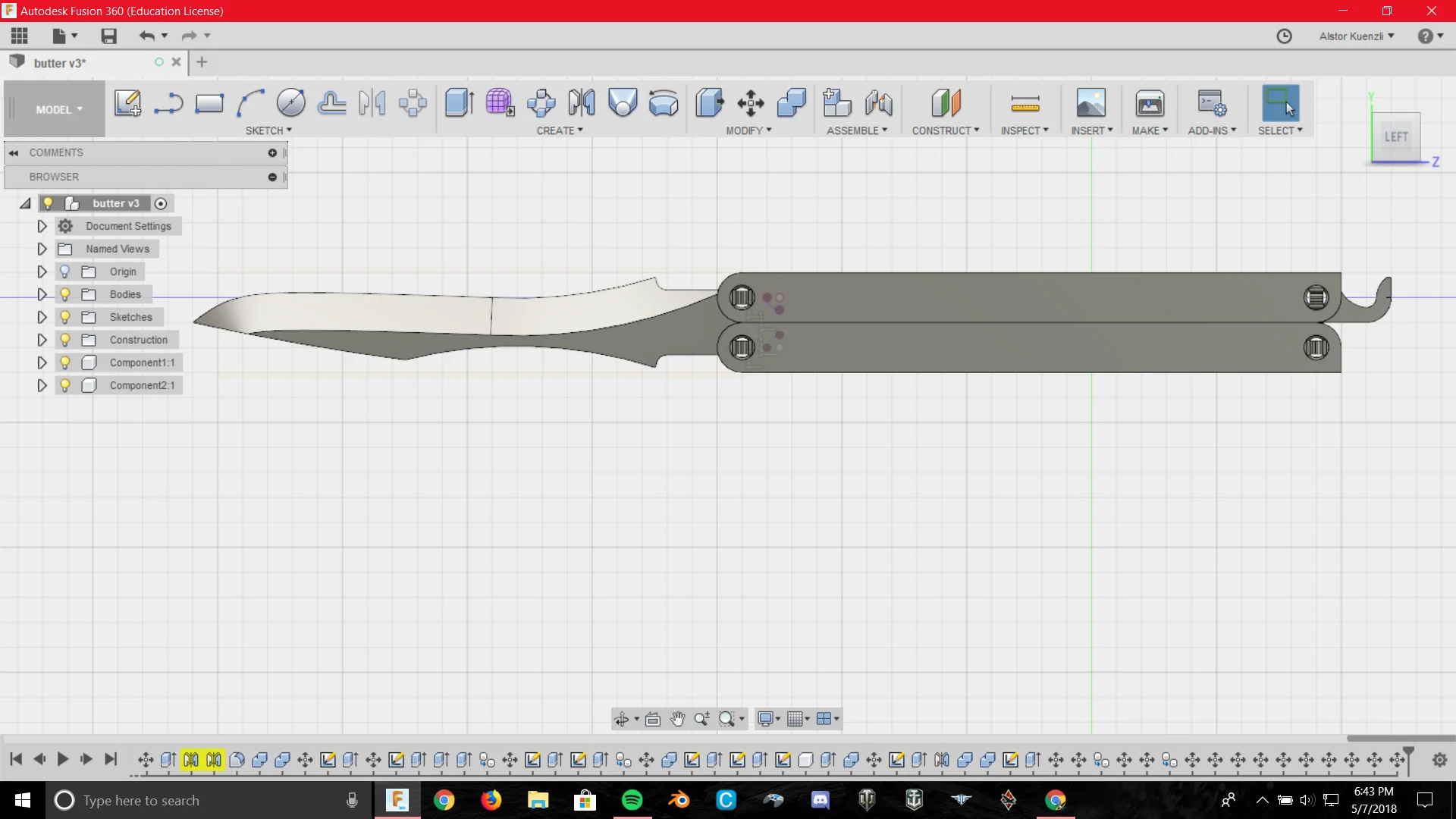 Butterfly Knife