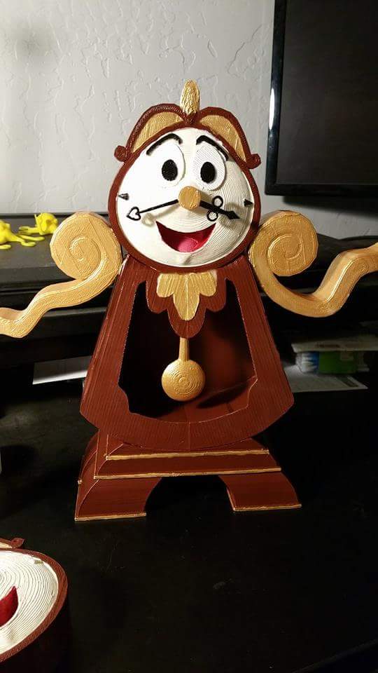 Cogsworth from Beauty and the Beast