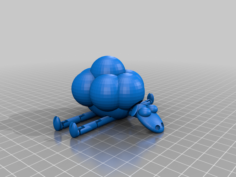 Crazy Legs Articulated Sheep