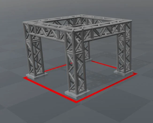 Stage frame / truss