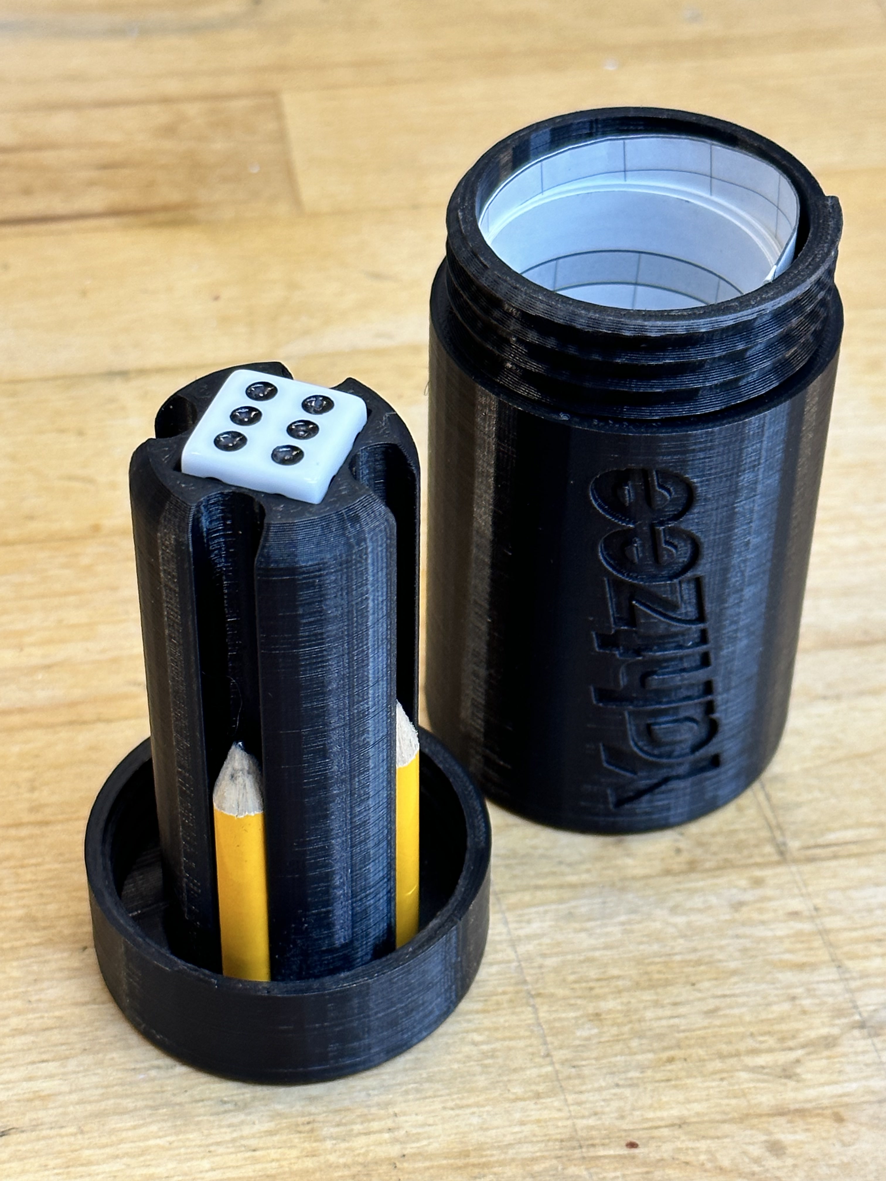 Pocket Travel Yahtzee Container