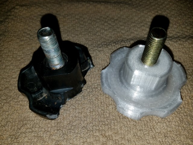 Kubota ROPS Clamp (Anti-vibe knob)