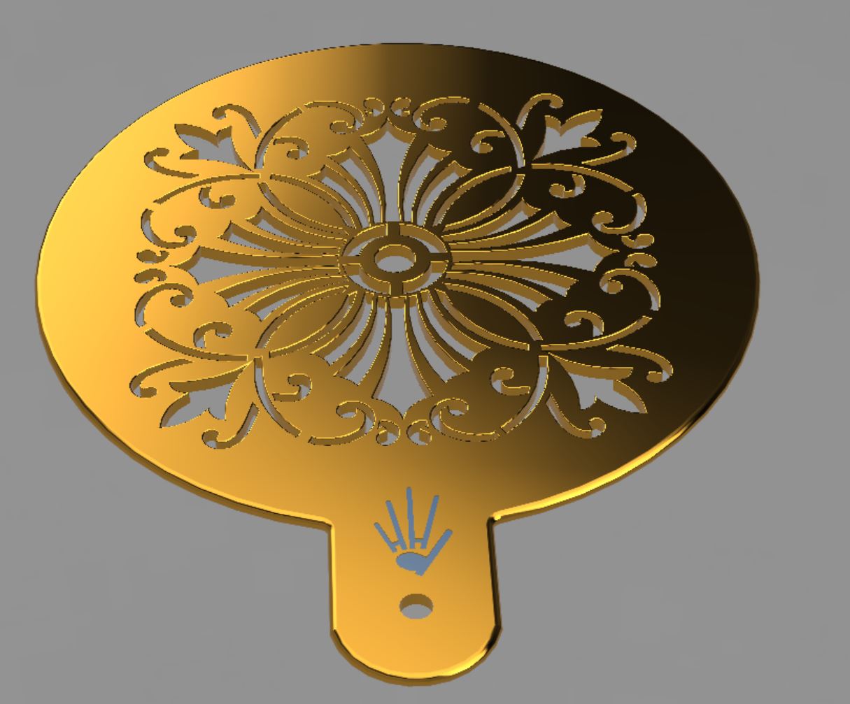 Bread / Cake Stencil - Marocan 1 Design