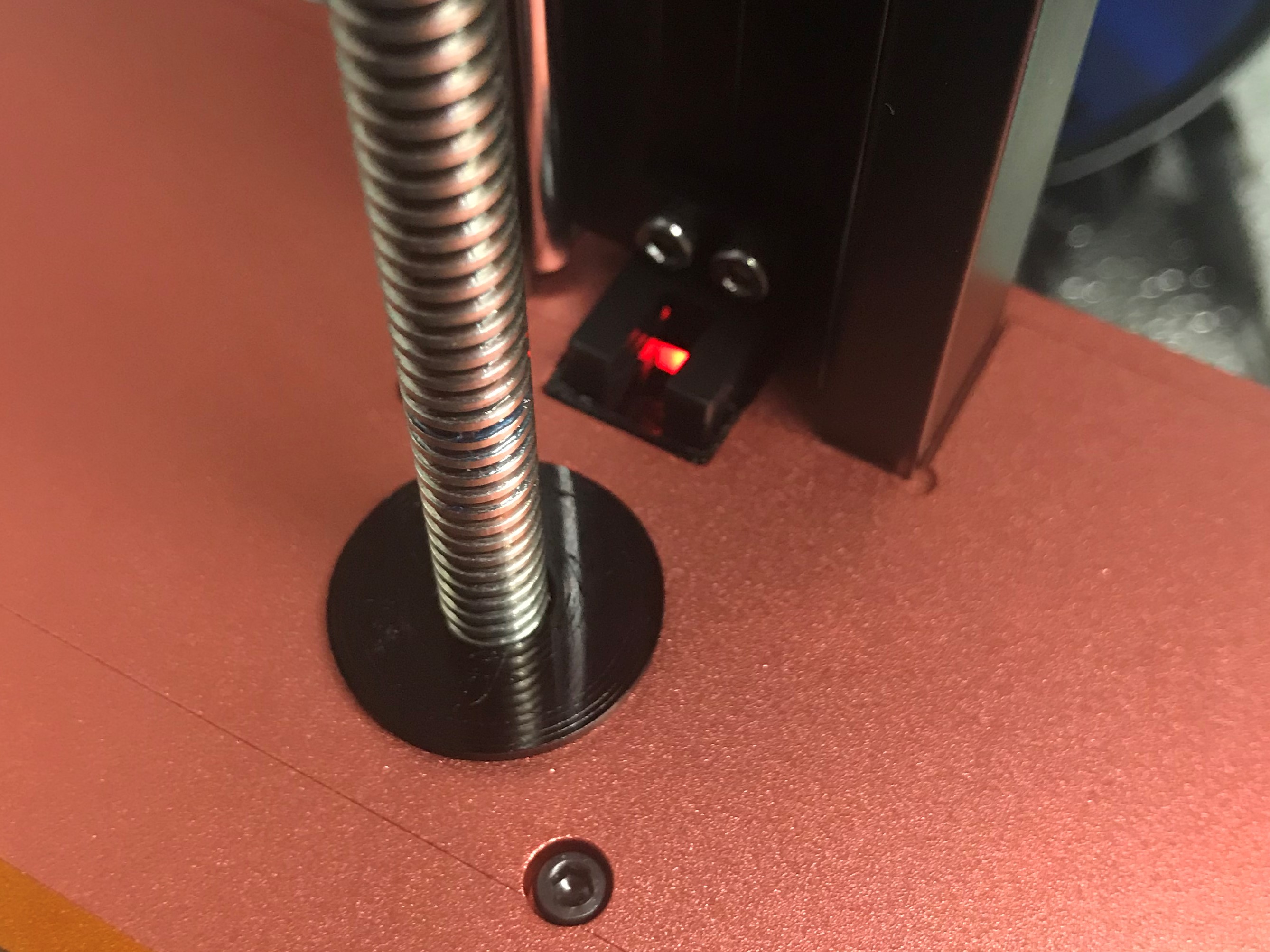 Elegoo Mars Z Axis Screw and Stepper Cover