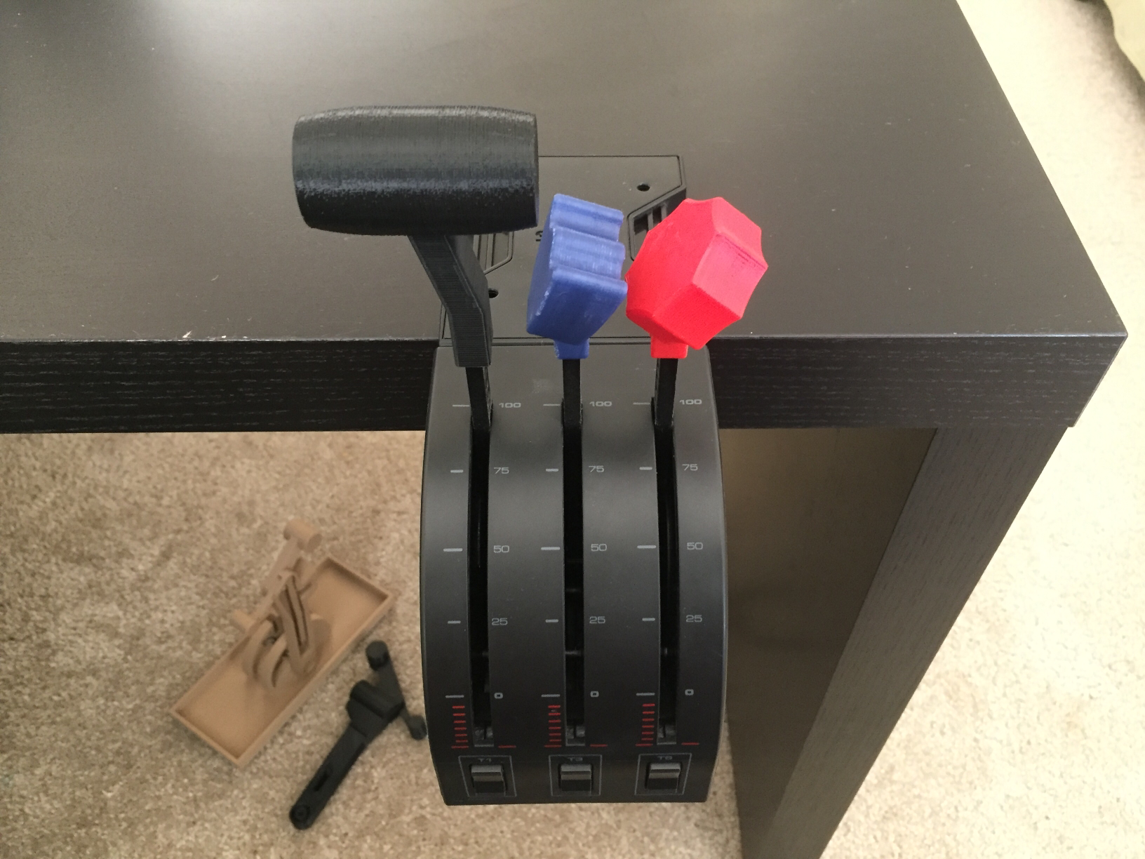 Piper Arrow - Saitek Quadrant Lever Heads