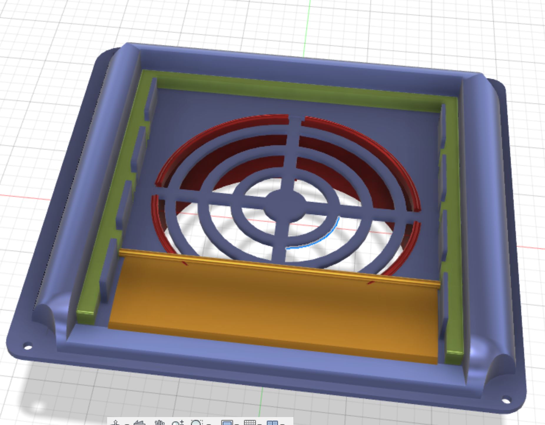 dryer vent with grate