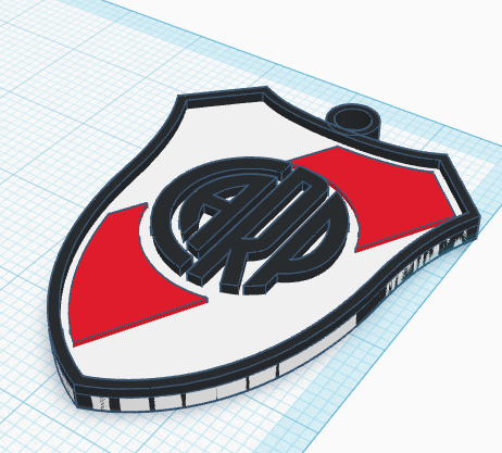 Keychain/Llavero River Plate